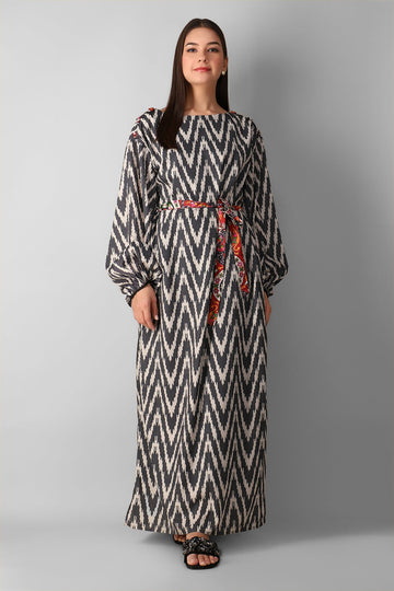 Wscjap21302 Black Khaadi Western 2021